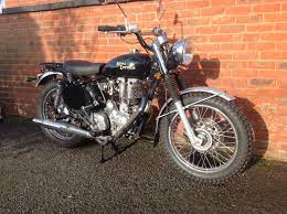My Royal Enfield Bullet 500 Scrambler Tracker Built From 2005 Electra X Royal Enfield Bullet Bike Design Enfield Motorcycle