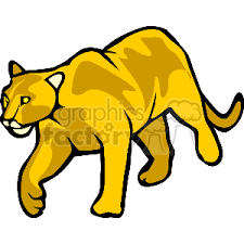 Mountain Lion Walking Clipart Commercial Use Gif Clipart 130943 Graphics Factory Drawing a cartoon lion or realistic lion may be a challenge for many of us. mountain lion walking clipart