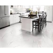 Elegant white modern subway marble mosaic backsplash tile for modern design kitchen spaces. Brindisi Bianco Matte Porcelain Tile White Tile Kitchen Floor Porcelain Tile Floor Kitchen Grey Kitchen Floor