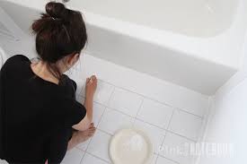 Seal systems has the capability of cleaning and recoloring grout on up to 1500 square feet of tile or stone in one day. How To Freshen Up Your Grout Lines For 2 Or Less Pink Little Notebookpink Little Notebook