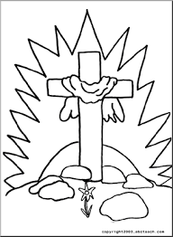 Easter Easter Cross Easter Coloring Pages Coloring Pages