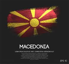 Het beste fabrikaat vlaggenstof van nederlandse kwaliteit. Vlag Van De Republiek Macedonie Premium Vector