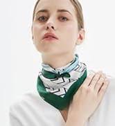 Mulberry Silk Scarfs Women Small Square Scarf 21" x 21" Breathable  Lightweight Neckerchief Headscarf (23- Classic Beige) at Amazon Women's  Clothing store