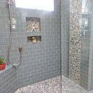 See how top designers create lovely loos with marble, ceramic, porcelain and glass tile. 30 Glass Tile Inspiration Ideas