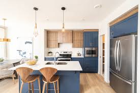 Check spelling or type a new query. 75 Beautiful Light Wood Floor Kitchen With Blue Cabinets Pictures Ideas August 2021 Houzz