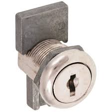 When engaged, a ball on the keeper interlocks with the bar lock and prevents an intruder from pushing their way through. Compx Security Part C8701 14a Ka C390a Compx Security Compx National Drawer Lock Disc Tumbler Kaa 390a Specialty Drawer Cabinet Locks Home Depot Pro