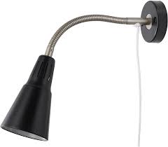 Small size, easy to used in narrow place 6. Ikea Kvart Wall Clamp Spotlight Black Color Table Lamps Amazon Com