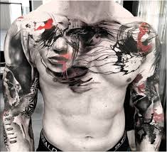 What are trash polka tattoos? Photo Gallery Killer Trash Polka Tattoos Tattoo Ideas Artists And Models