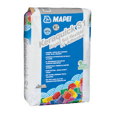 Get free shipping on qualified rapid setting tile adhesives or buy online pick up in store today in the flooring department. Mapei Keraquick S1 Rapid Set Flexible S1 Adhesive White 20kg Buy Tile Adhesive Online From Pro Tiler Tools