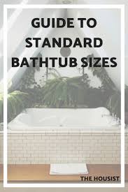 Kohler jacuzzi tubs spa established 1981: Bathtub Sizes Dimensions Guide To Standard Tub Sizes The Housist