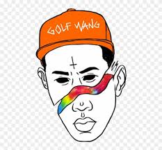 Bleed Area May Not Be Visible Tyler The Creator Face Drawing Free Transparent Png Clipart Images Download Tyler, the creator at his golf wang show at made l.a. creator face drawing