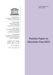 Tips for writing a good position paper with sample outline. Position Paper On Education Post 2015 Unesco Digital Library