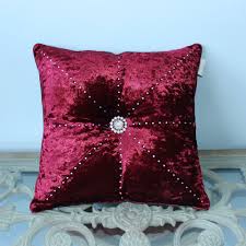 Alt bordo yüz koton kumaş üst kapak goblen dokuma kemik renk zemin bordo yapraklar desenli kumaş 150x150 kanepe şalı. Vezo Ev El Yapimi Bordo Kadife Ev Dekoratif Kanepe Yastiklari Sandalye Koltuk Atmak Yastik Shinning Tas 16x16 Chair Seat Home Decorative Sofadecorative Sofa Cushions Aliexpress