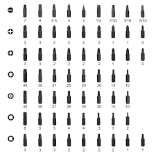 Details About Tacklife 61 In 1 Screwdriver Bit Set Psdb1a Precision Magnetic Driver Kit With