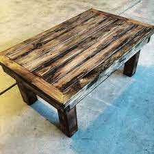 Your rustic wheeled coffee table is ready. Rustic Coffee Tables Insteading