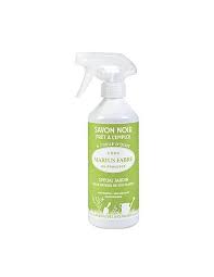 Black Liquid Soap Savon Noir Especially For Garden Lavoir Marius Fabre 500 Ml