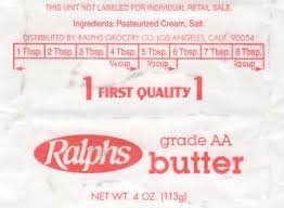 Try to get into the habit of weighing butter instead of adding it to measuring cups or using the guide on the package. How Much Is One Third Of A Cup Of Butter Robert Kaplinsky