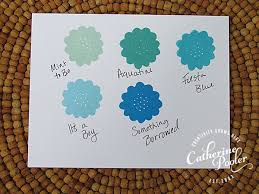 thank you card and layering with catherine pooler inks