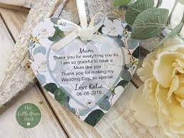 Mother Of The Bride Personalised Heart Mum Gift Wedding Gift Etsy Wedding Gifts Wedding Keepsakes Personalized Heart