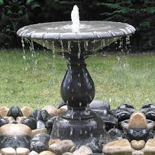 Dann fehlt dir zu deinem glück vielleicht noch ein kleiner. Stein Wasserspiel Mit Schale Dorton