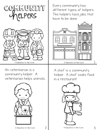 Community Helpers Activities For Kindergarten And First Grade Students Wri Community Helpers Kindergarten Community Helpers Worksheets Kindergarten Worksheets