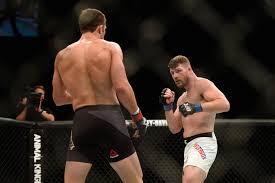 Jun 4 2016 Los Angeles Ca Usa Michael Bisping Blue Fights Luke Rockhold Red During Ufc 199 At The Forum 3915 2610 Michael Bisping Luke Rockhold Ufc