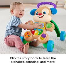 ¡tu tienda en línea, precios bajos a la puerta de tu hogar! Fisher Price Laugh Learn Smart Stages Learn With Puppy Walker Infant Musical Toy Walmart Com Walmart Com