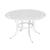 Round White Patio Table