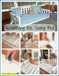 The Craftsman Pine Bed Swing The Porch Company