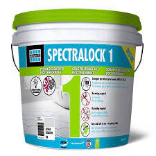 Some epoxy grouts are designed just for glass. Spectralock 1 Pre Mixed Grout