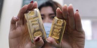 Harga emas hari ini, 19 may 2021. Harga Emas Antam Lanjutkan Penurunan Hari Ini Menjadi Rp953 000 Per Gram Merdeka Com
