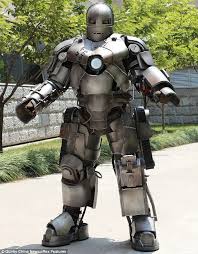 Rd has also made the suit out of foam. Shanghai Man Wears Homemade Mark I Iron Man Suit To Work