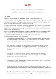 Constanza sanz palacios, romina beraldi varios: Guion Apuntes De Comunicacion Audiovisual Docsity