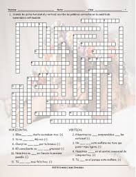 Download them, print them and have fun learning spanish. Past Simple With Verbs Estar And Ser Spanish Crossword Puzzle Tpt