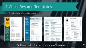 Professional resume templates designed to impress hiring managers at even the most prestigious companies. Get 4 Resume Professional Cv Templates Slides Skills Cover Motivational Letter Reference Self Presentation 88 Ppt Icons