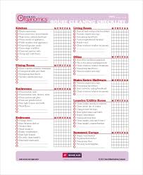 Cleaning Checklist Template 38 Word Excel Pdf Documents