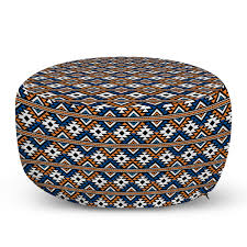 Dress for you, floral pattern stuff, floral spring, floral summer, floral summer, floral summer, floral summer, floral vacation, floral wardrobe, flower in the house, flowers and fruits, fluorescent color, folk, folk outfit, folk outfits. Ambesonne Sugar Skull Ottoman Pouf Purple White Baby Blue Flower Pattern With Skulls On Geometric Floral Damask Background Decorative Soft Foot Rest With Removable Cover Living Room And Bedroom Poufs Home Decor