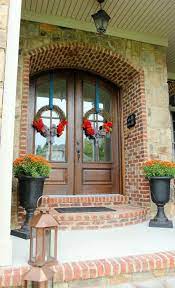 How To Hang A Wreath Without Damaging Your Door How To Hang A Wreath Double Door Wreaths Hanging Wreath