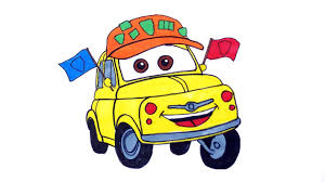 In the first game, stitch only appears as part of a surfboard gadget and laser power disc. Disney Pixar Cars How To Draw And Color Car Luigi Car Coloring Pages For Kids Youtube