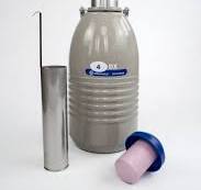 TW 4 DX Vapor Tank (Dry Shipper) _ EXTRA CAPACITY _ 280 STRAWS, 24 DAYS