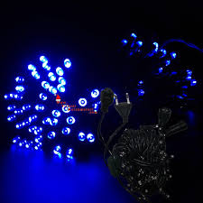 yesil kablolu 100 ampullu eklenebilir soketli mavi led isik 10 mt parti yesil dogum gunu susleri