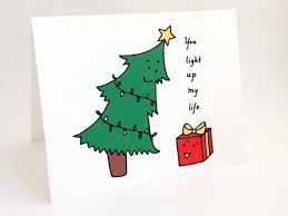 Cute Christmas Card Punny Holiday Card Whimsical Etsy In 2021 Cute Christmas Cards Funny Christmas Cards Diy Romantic Christmas Cards