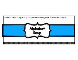 Barbara devaney, phd, is an economist and senior fellow at mathematica policy research in princeton, new jersey. Alphabet Soup Can Label By Early Childhood Rox Tpt