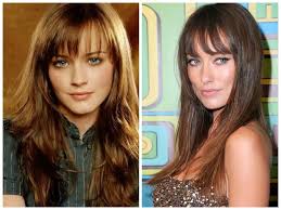Wispy Bangs For Women With Square Face Shape Long Face Shapes Square Face Shape Long Faces