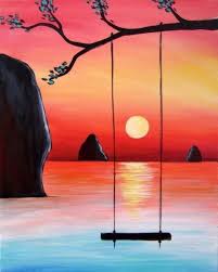 Sunsetpainting #acrylicpainting #paintingforbeginners ocean sunset acrylic painting for beginners | easy ocean sunset acrylic. Acrylic Sunset Painting For Beginners Popular Century