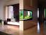 Living Room Partition With Aquarium