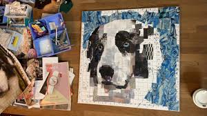 Paint your pet night near you at painting with a twist! Dog Portraits Custom Dog Collage Artist Samuel Price