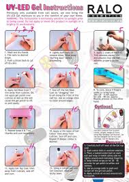 Gel nail polishes use uva light to harden and cure the polymer. U V Gel Instructions Gel Nails Diy Uv Gel Nails Gel Nails