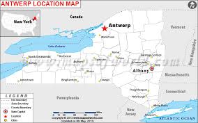 Large detailed map of antwerp. Where Is Antwerp Located In New York Usa