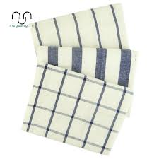 These kitchen towels are handprinted with silkscreen in the center of athens. 3piece High Quality Blue White Plaid Striped Tea Kitchen Towel Napkin Table Cloth 100 Cotton Woven Shopee Philippines